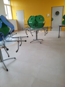 cantine école nouveau carrelage