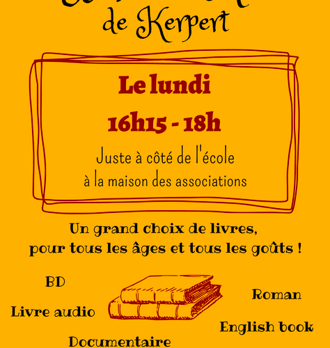 affiche bibliothèque